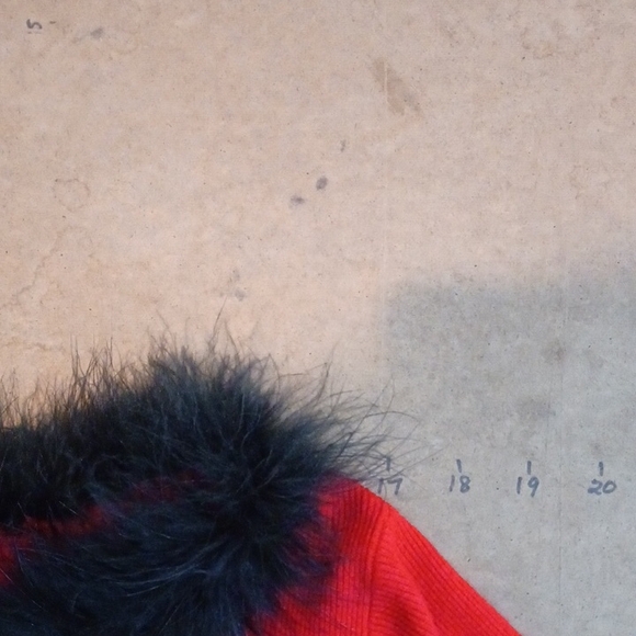 Worthington Red and Black Sweater - Picture 9 of 10